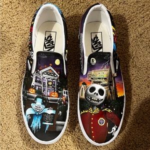 Disney Halloween Customized Vans